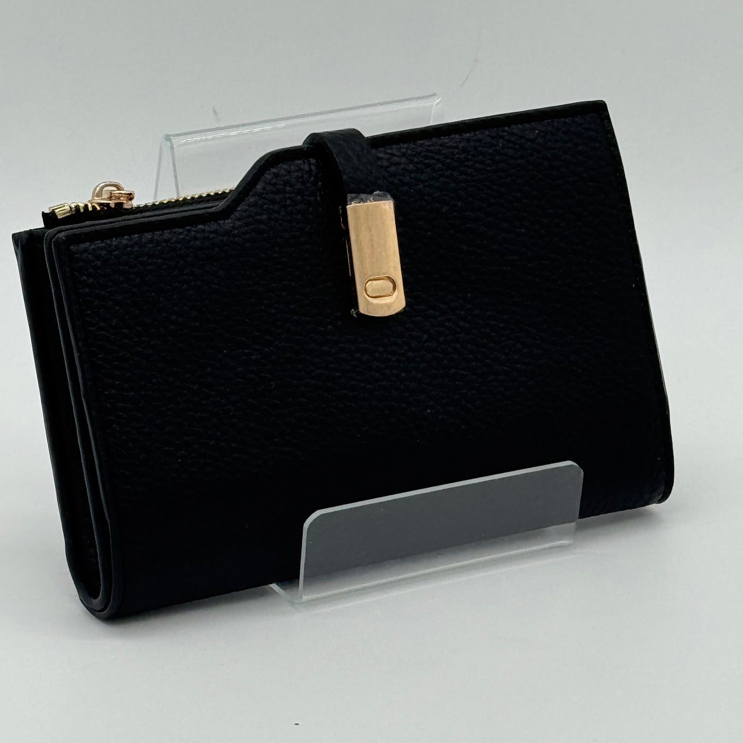 Faux Leather RFID Bifold Purse