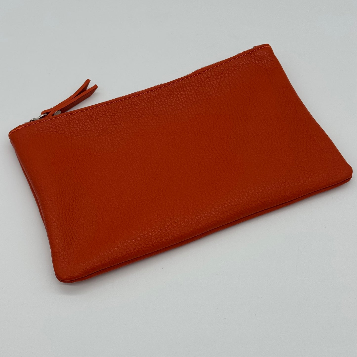 Leather Accessory Zipped Pouch