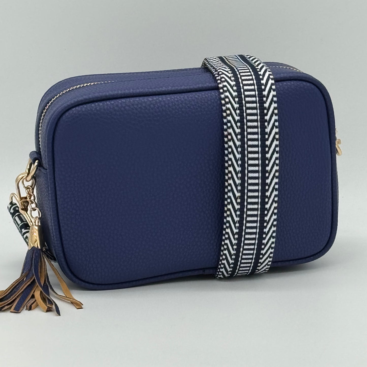 Faux Leather Crossbody Bag