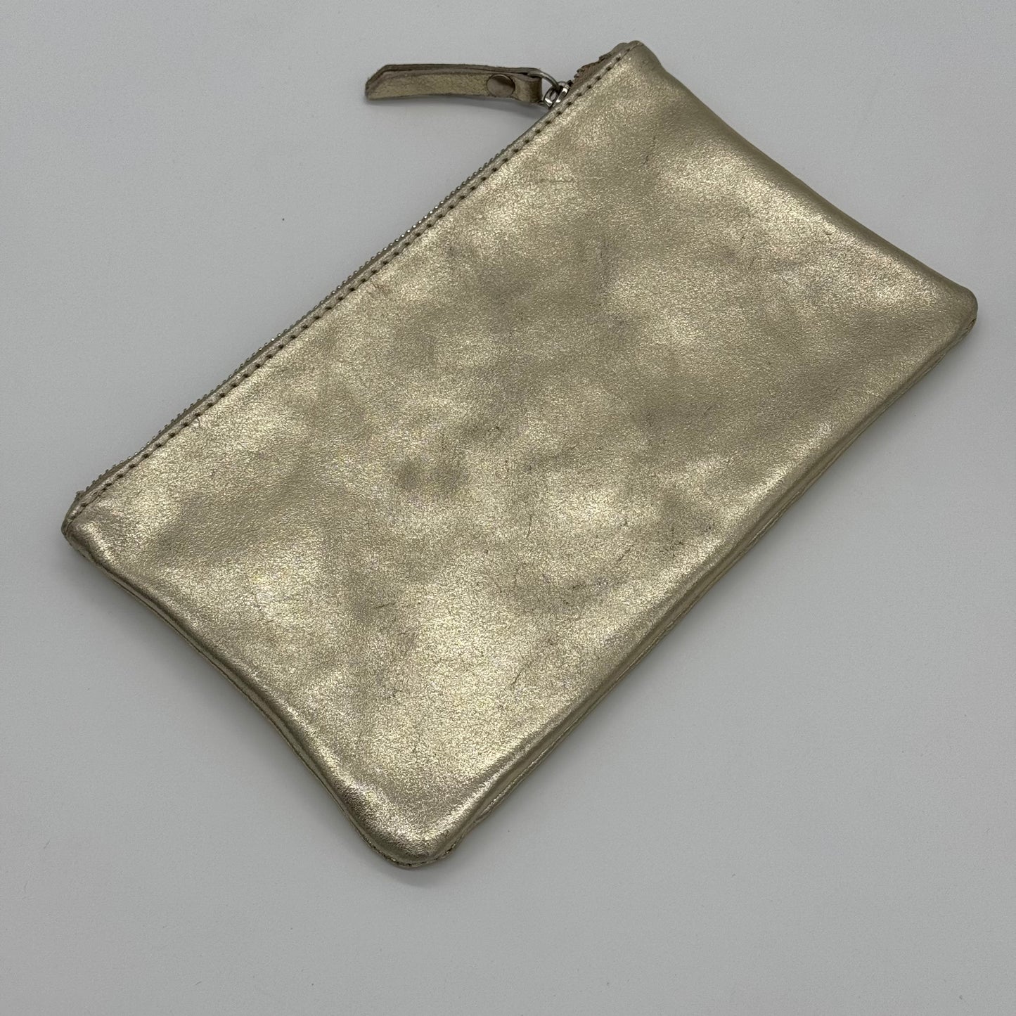 Leather Accessory Zipped Pouch