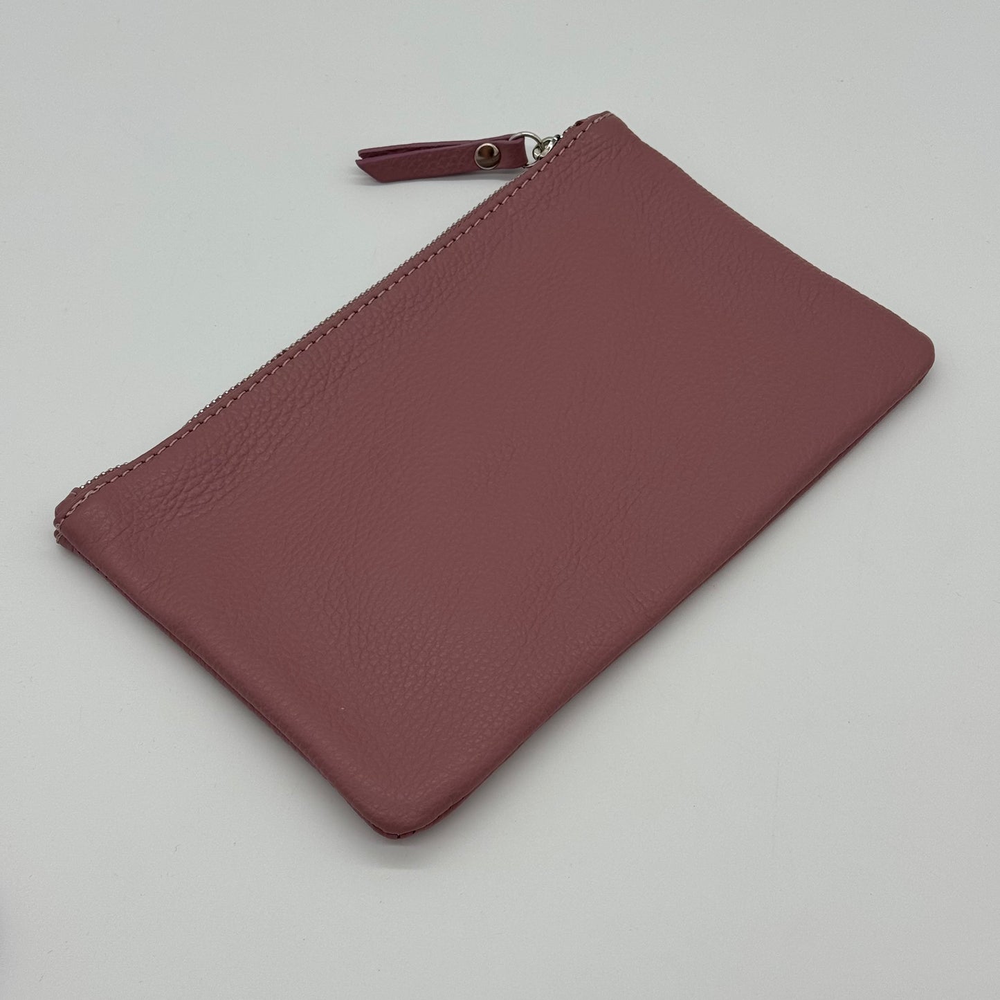 Leather Accessory Zipped Pouch