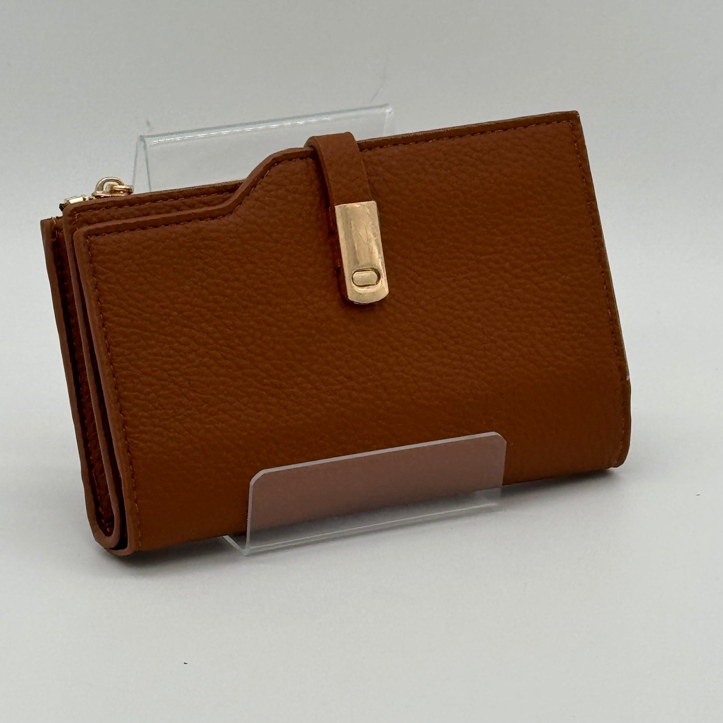 Faux Leather RFID Bifold Purse