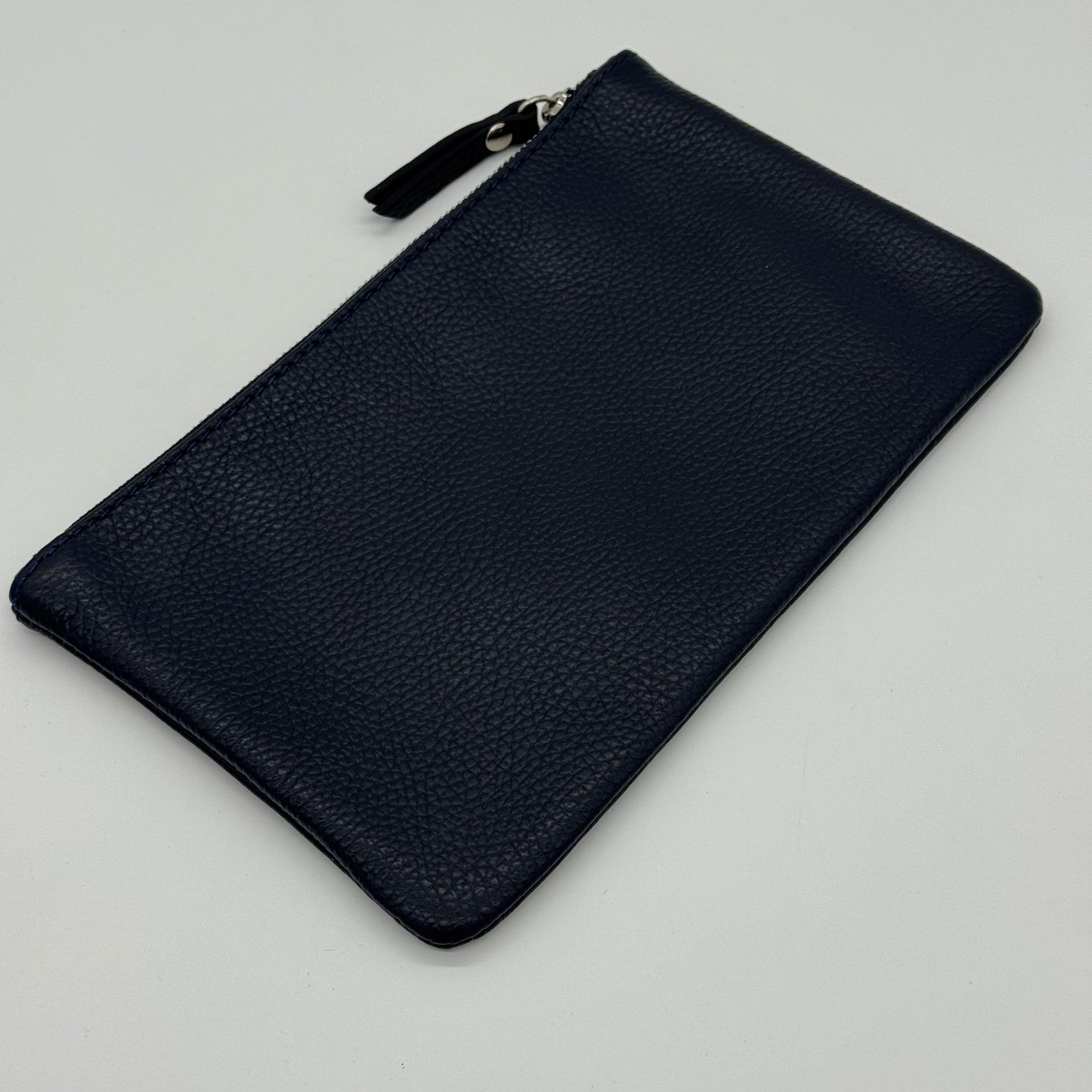 Leather Accessory Zipped Pouch