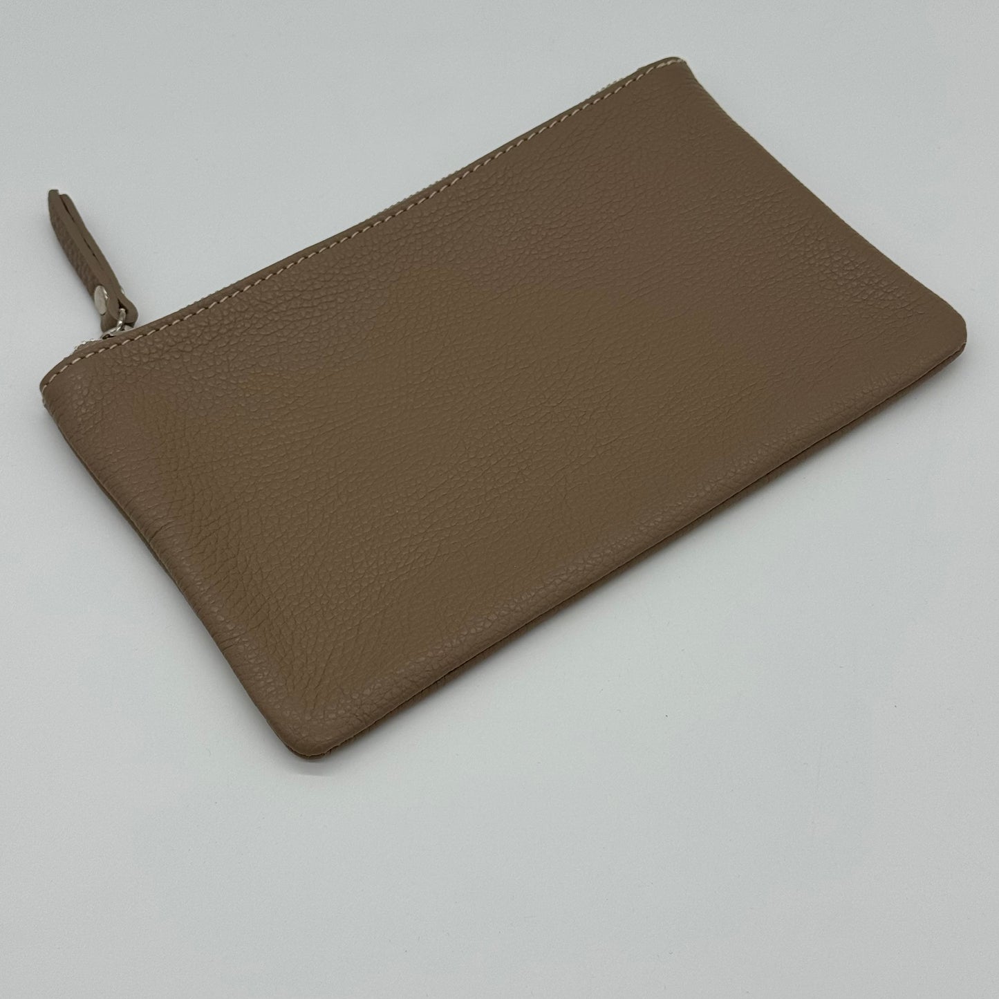Leather Accessory Zipped Pouch