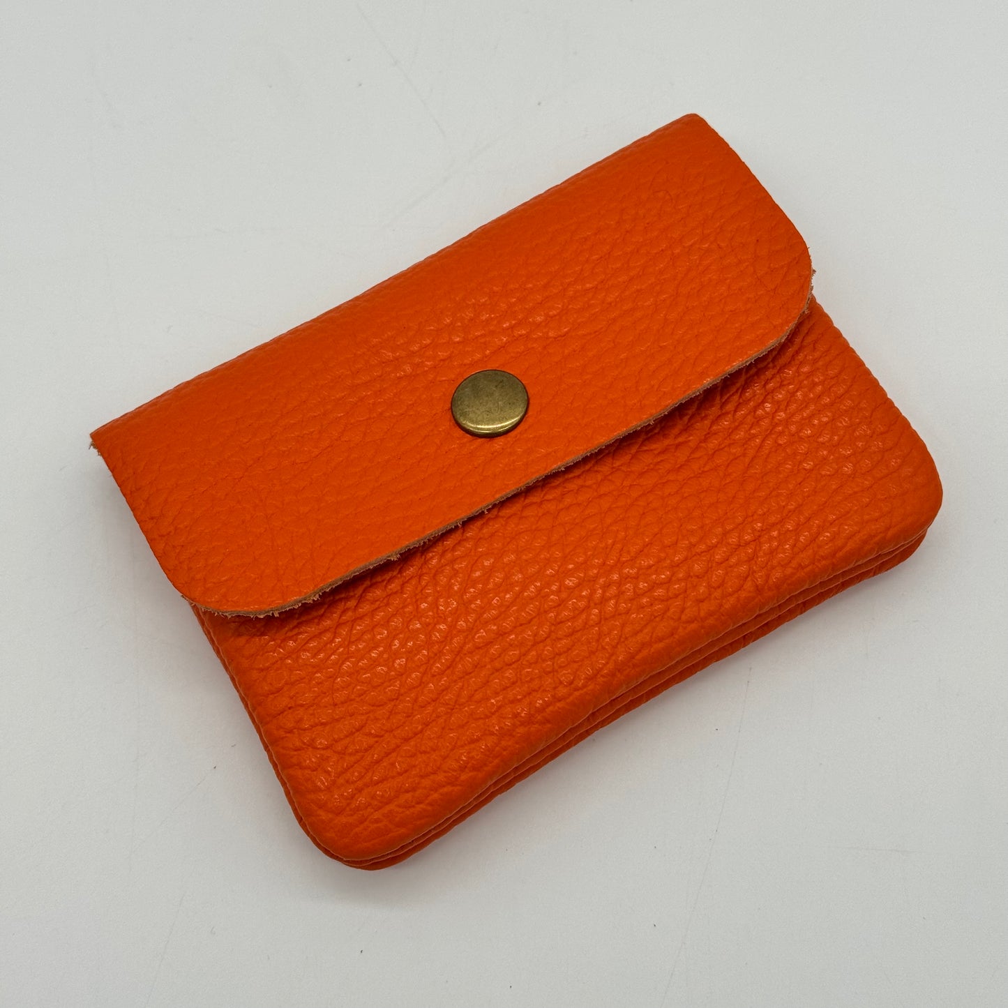 Leather Mini Popper Purse