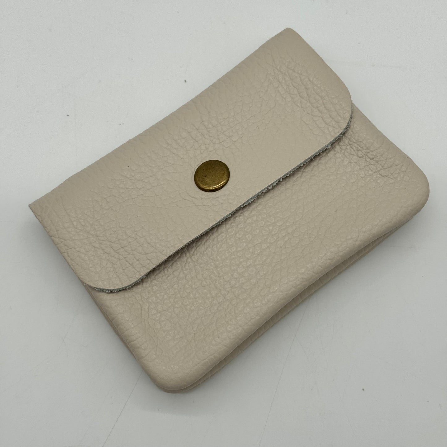 Leather Mini Popper Purse