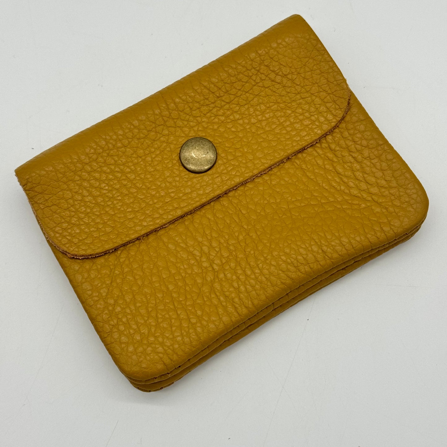 Leather Mini Popper Purse