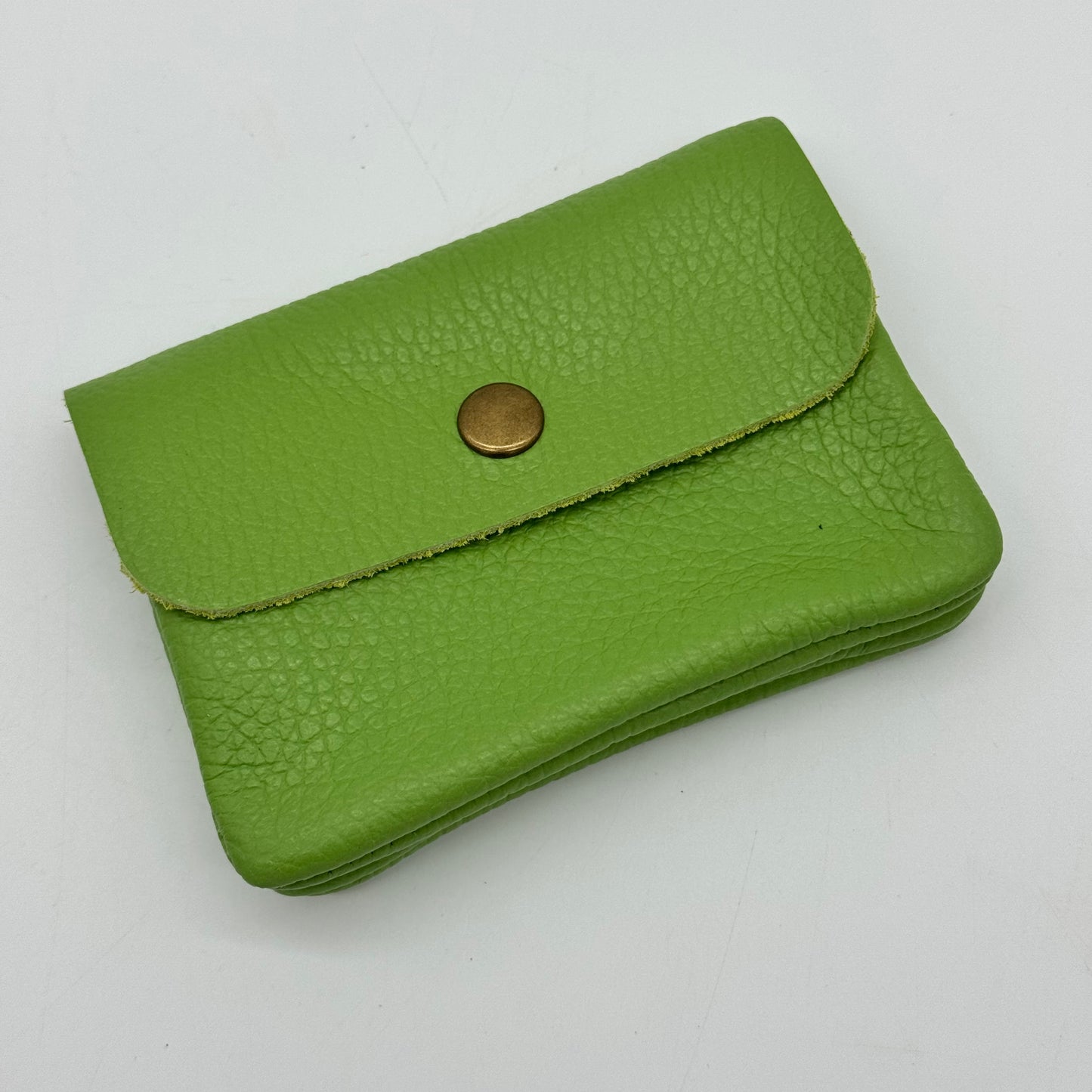 Leather Mini Popper Purse