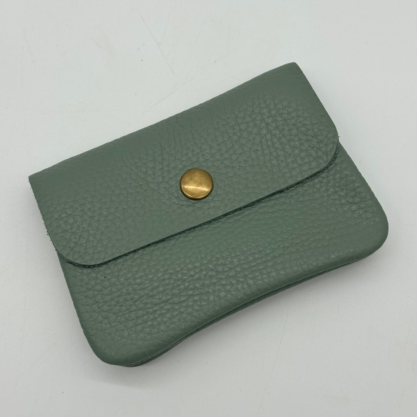 Leather Mini Popper Purse