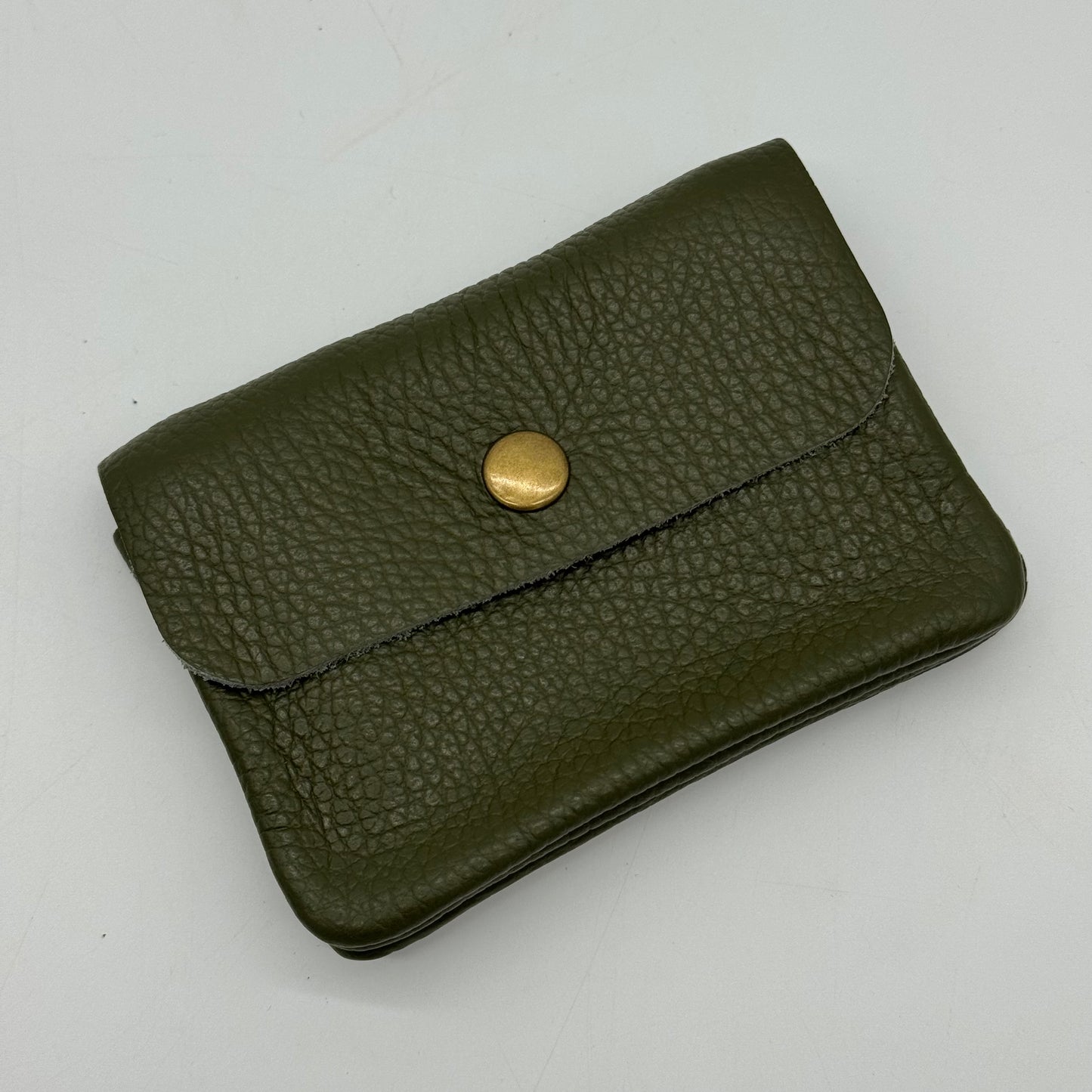Leather Mini Popper Purse