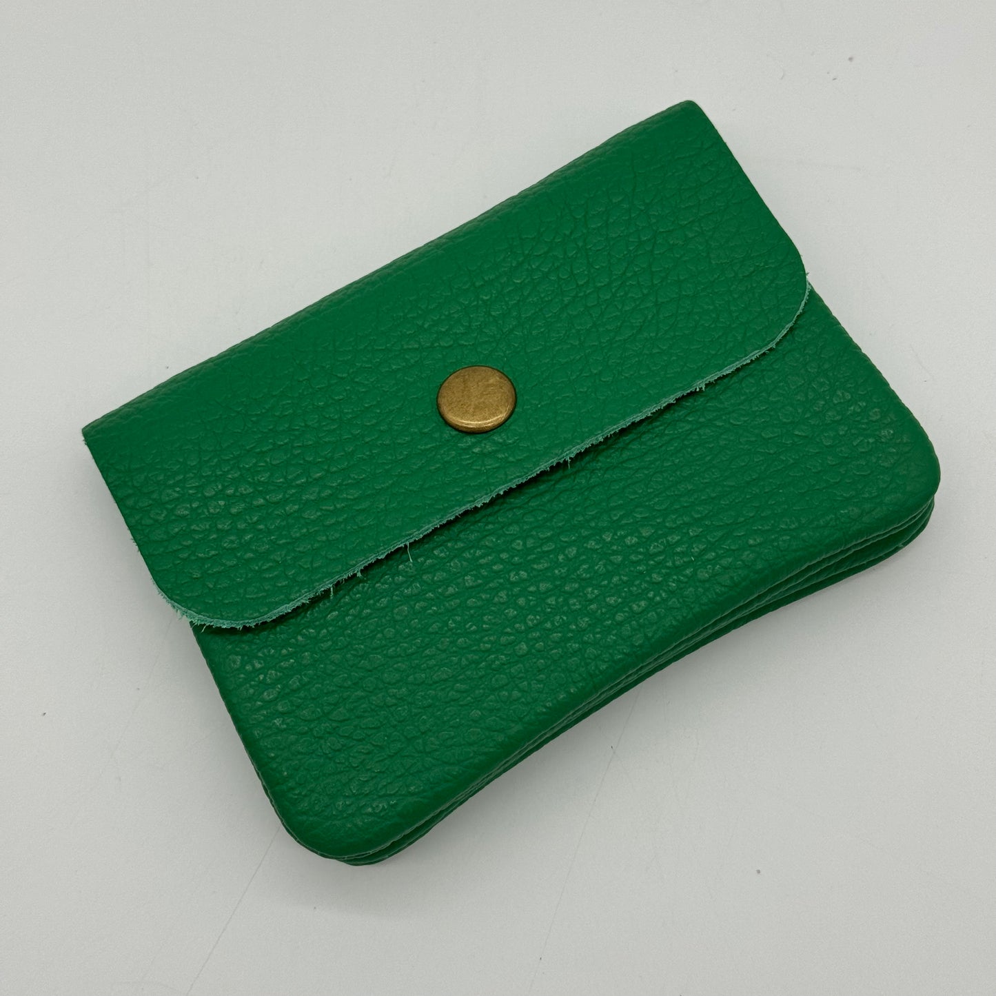 Leather Mini Popper Purse