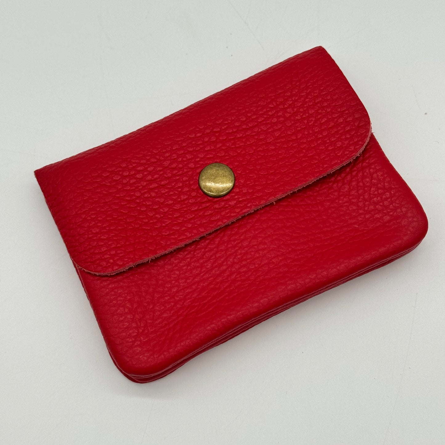 Leather Mini Popper Purse