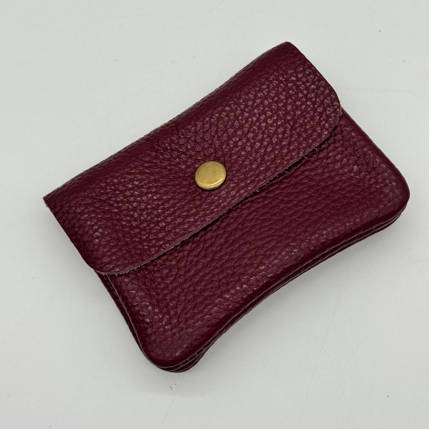 Leather Mini Popper Purse