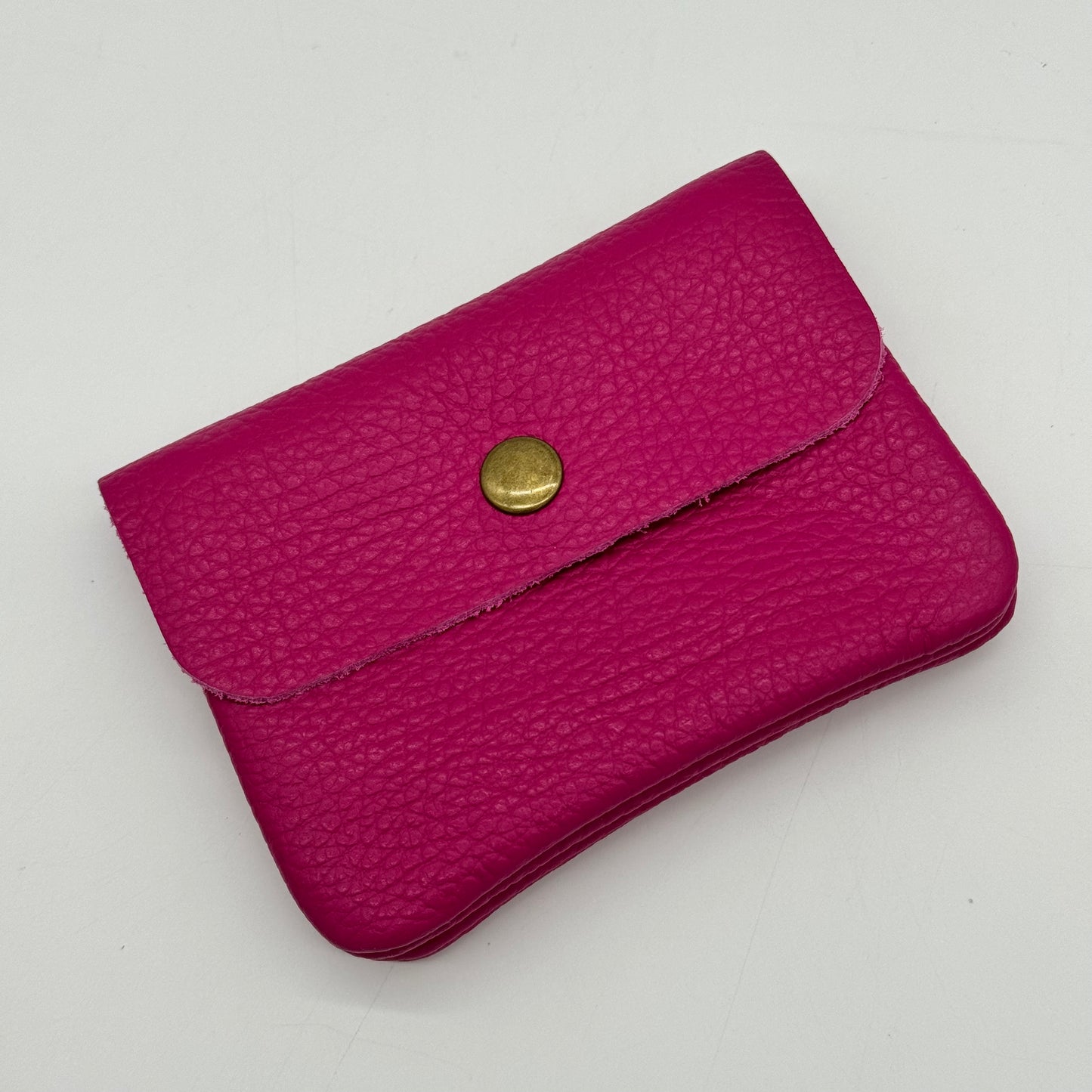 Leather Mini Popper Purse