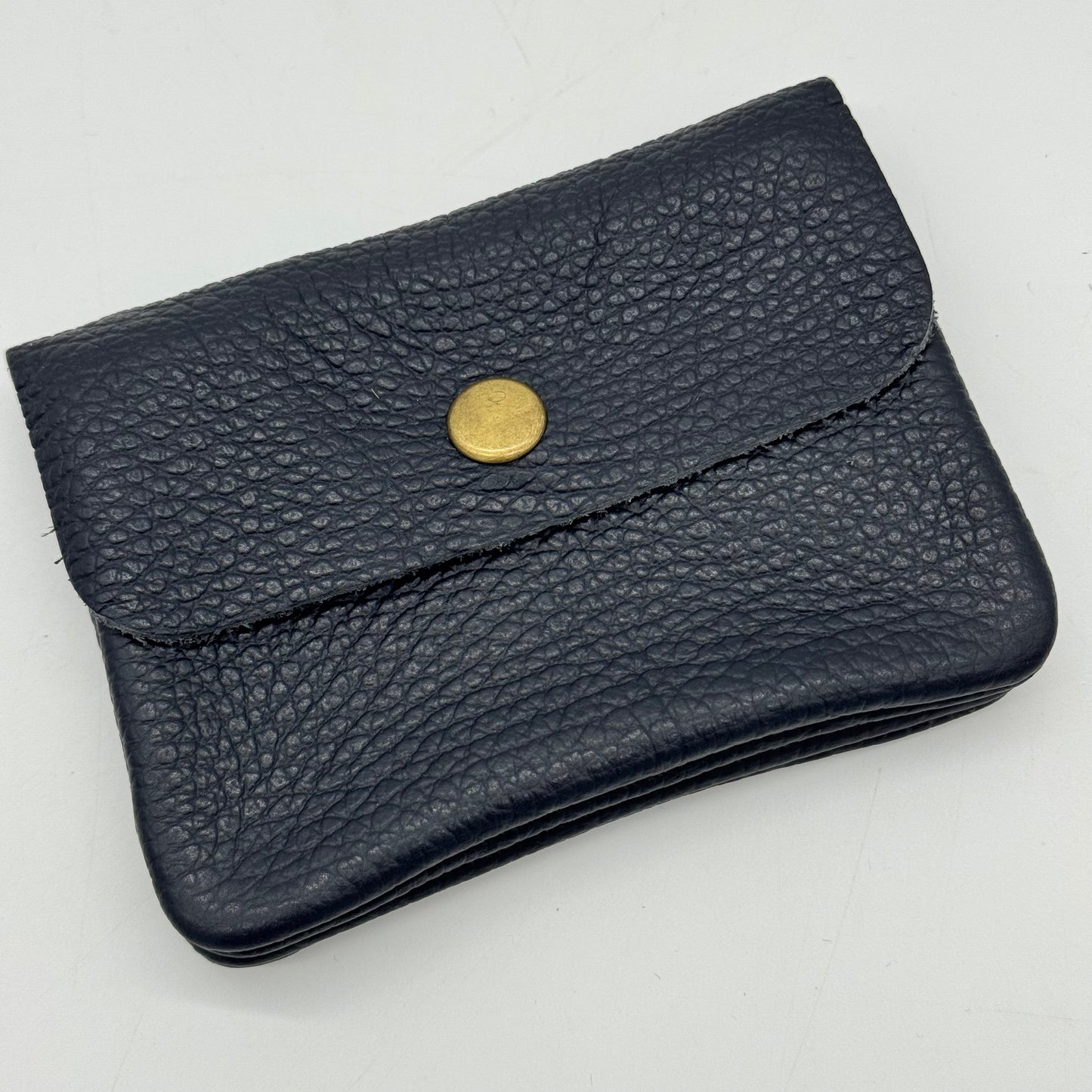 Leather Mini Popper Purse