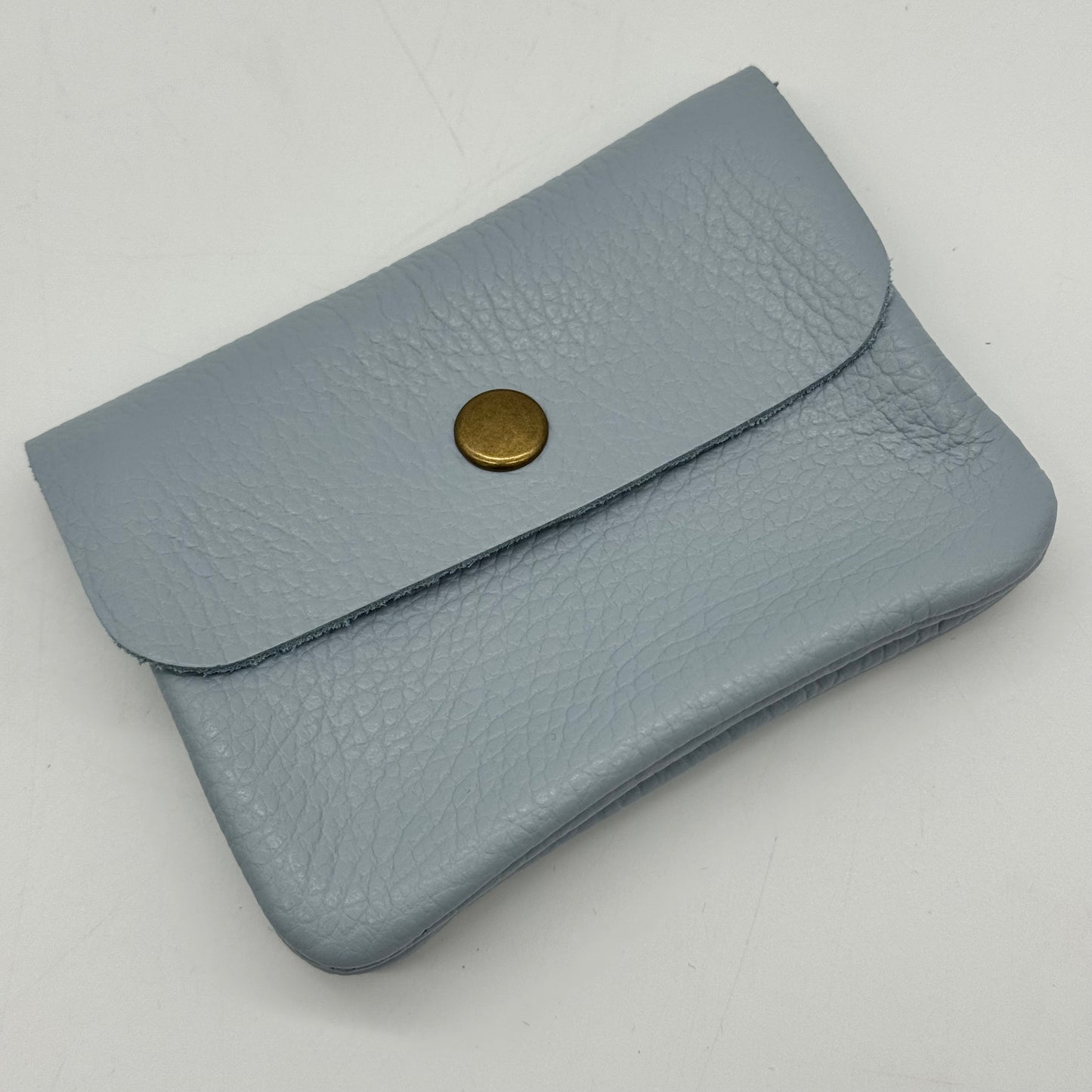 Leather Mini Popper Purse