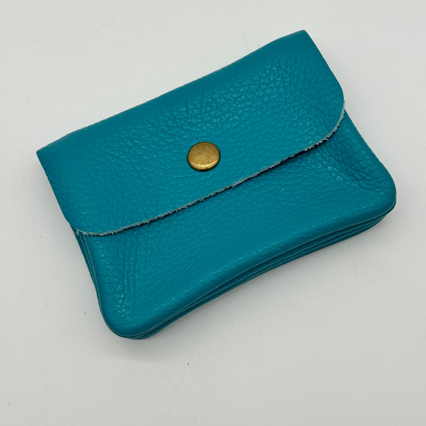 Leather Mini Popper Purse