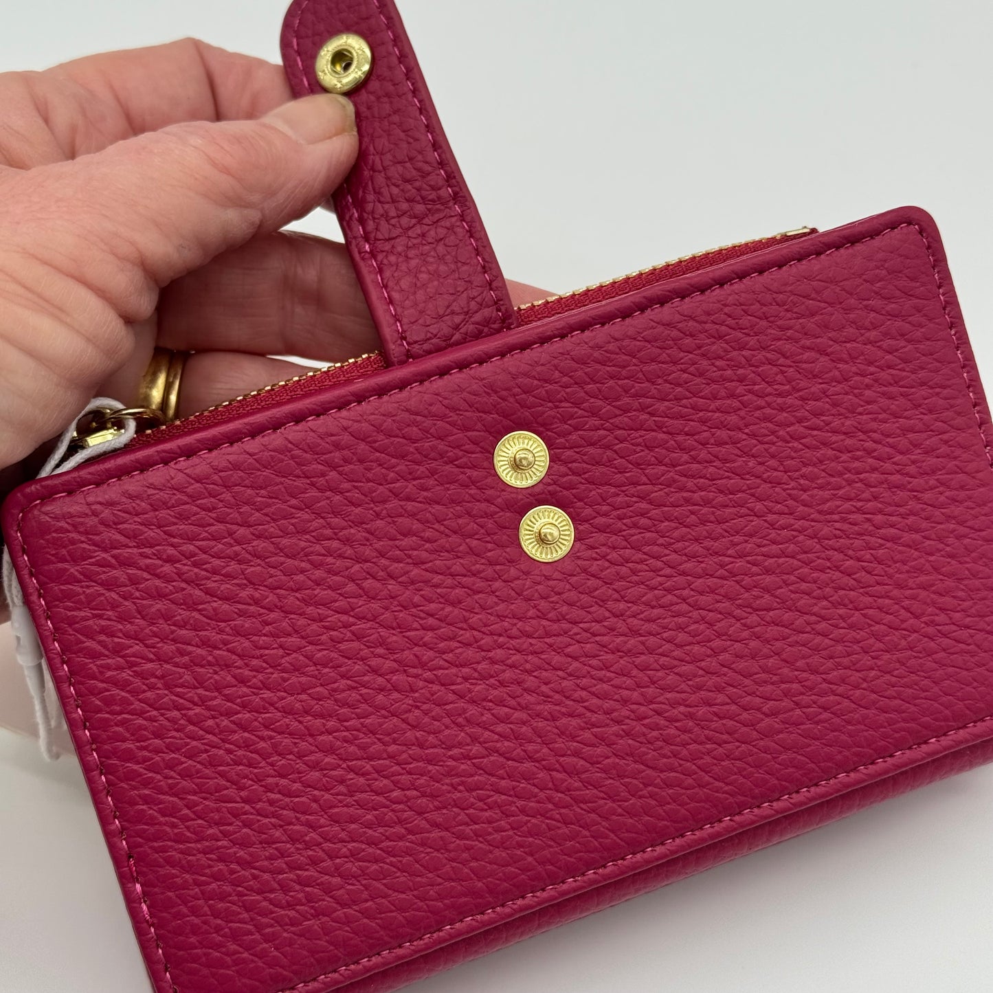 Faux Leather RFID Bifold Purse