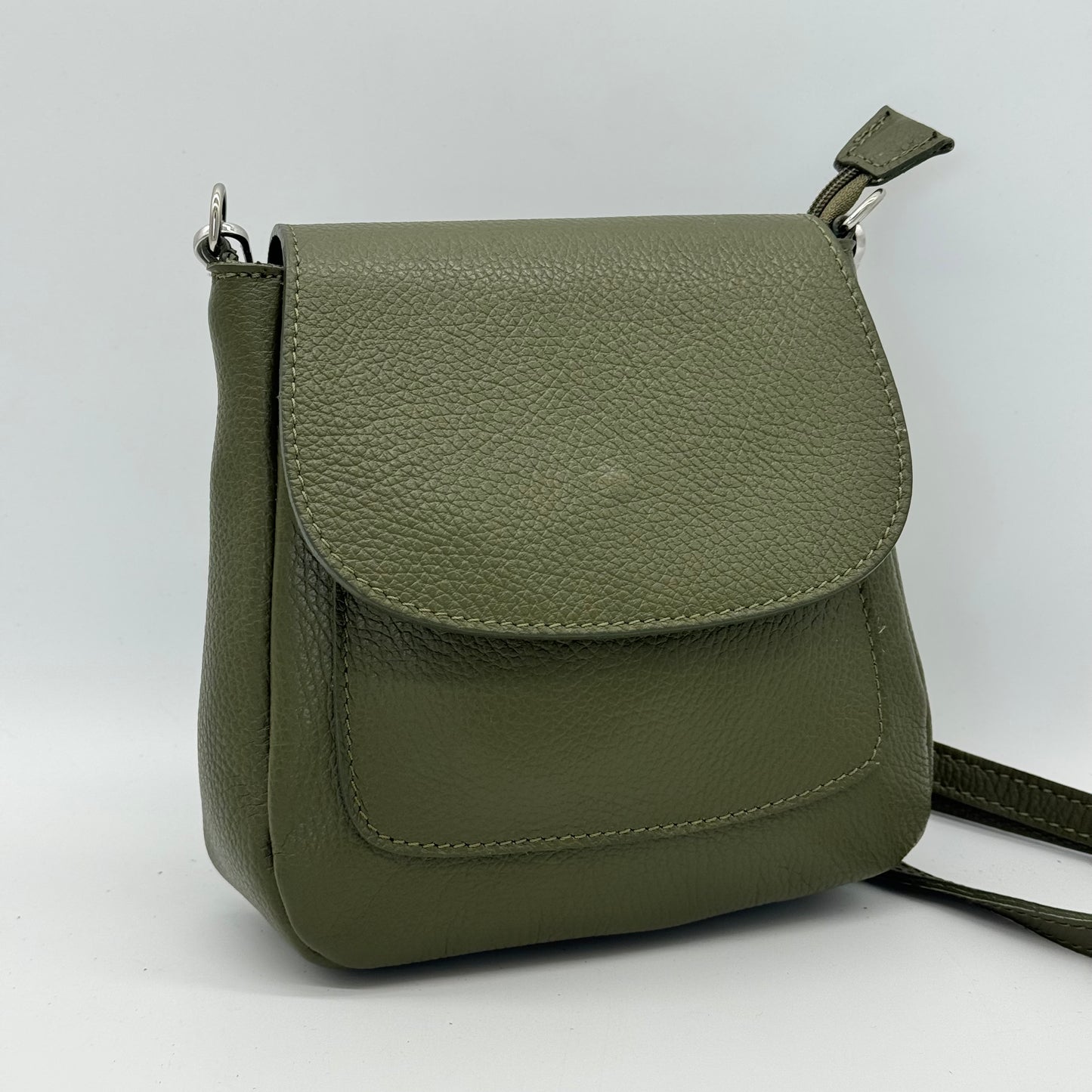 Leather Messenger Bag