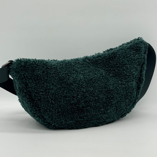 Faux Teddy Fur Dumpling Bag