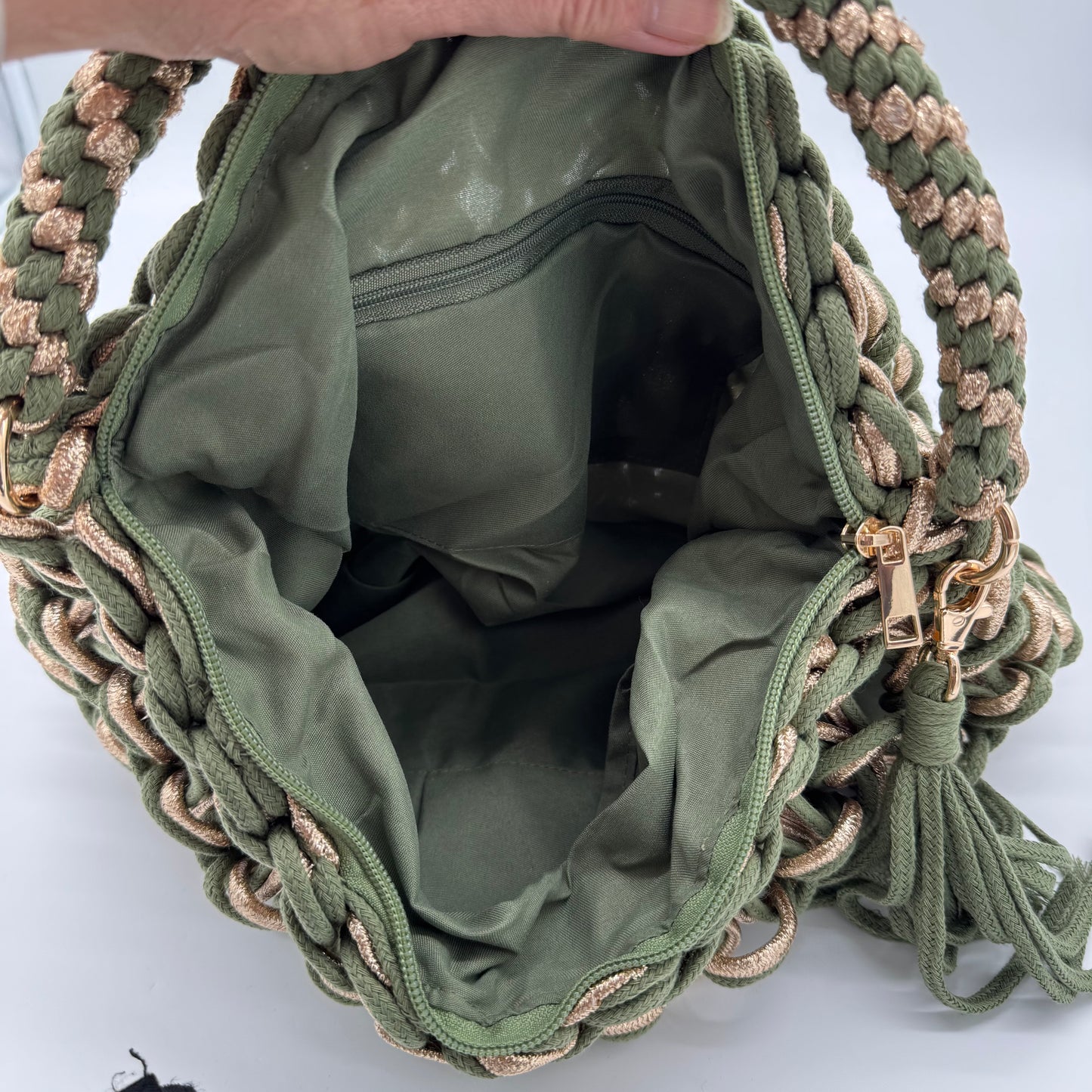 Chunky Crochet Shoulder Bag