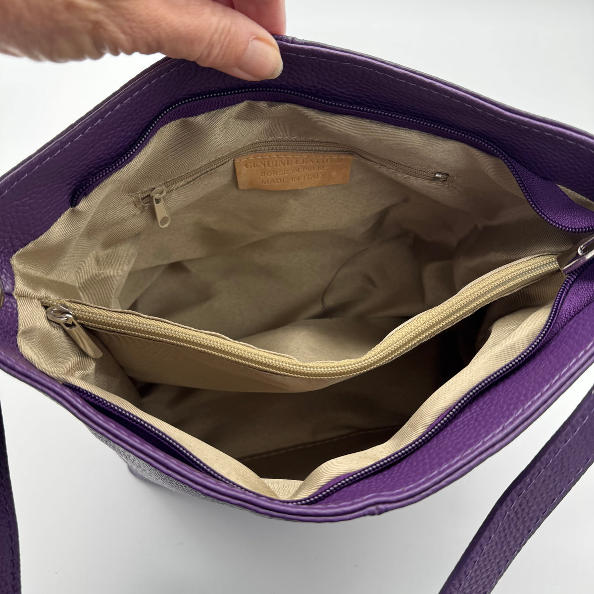 Leather Crossbody Bag