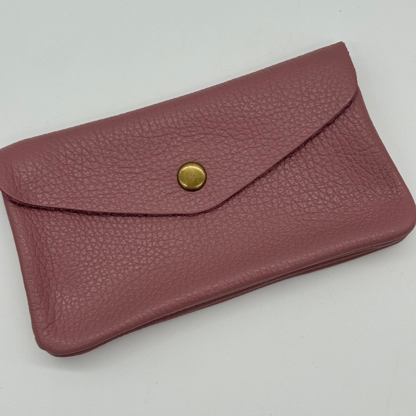 Leather Popper Purse