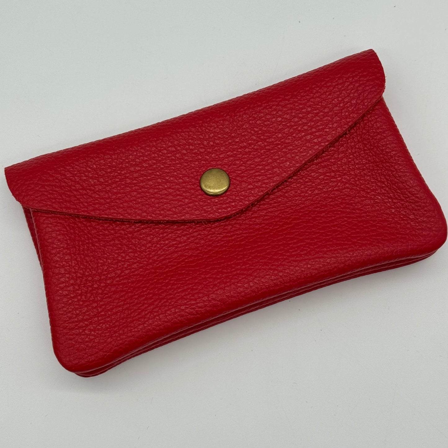 Leather Popper Purse