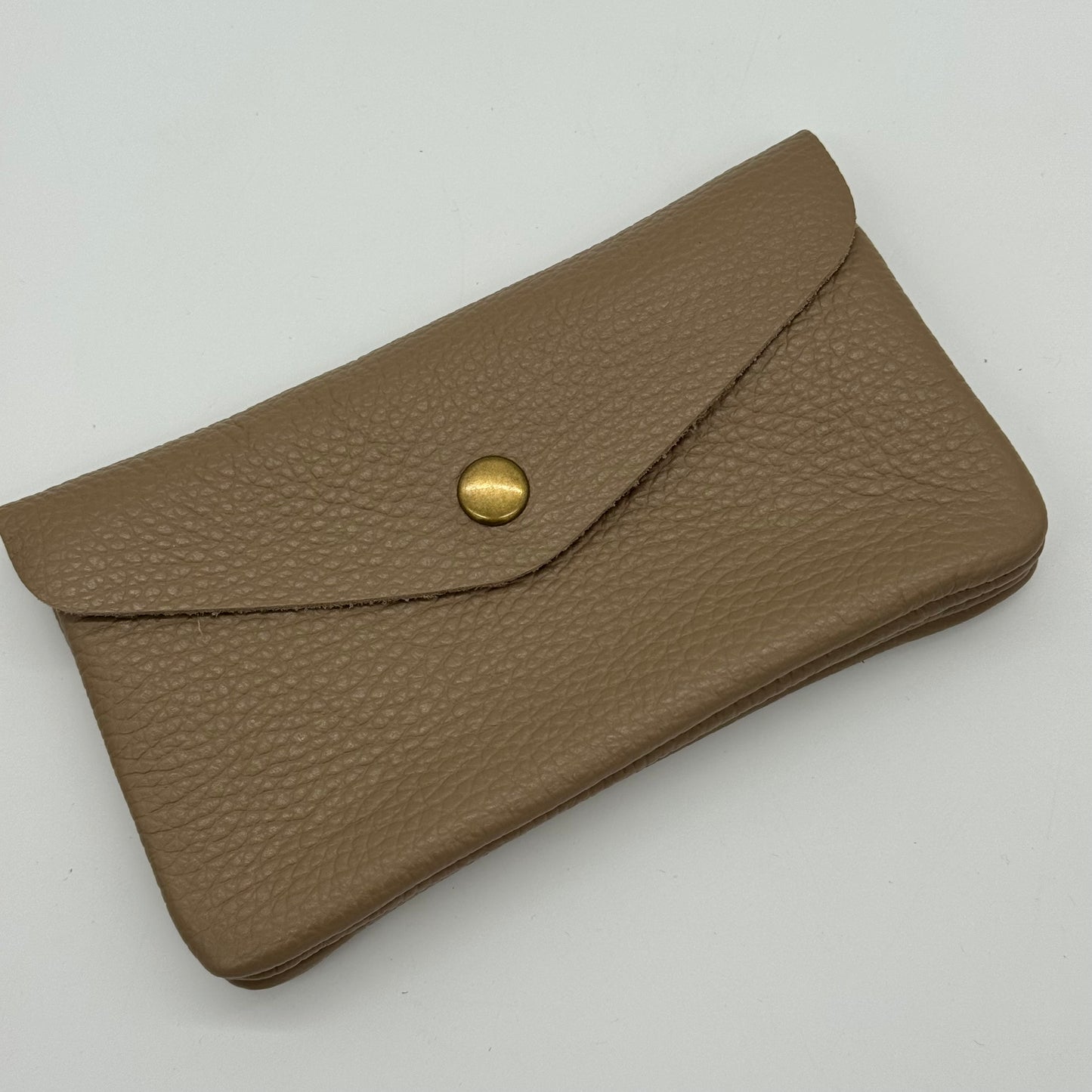 Leather Popper Purse