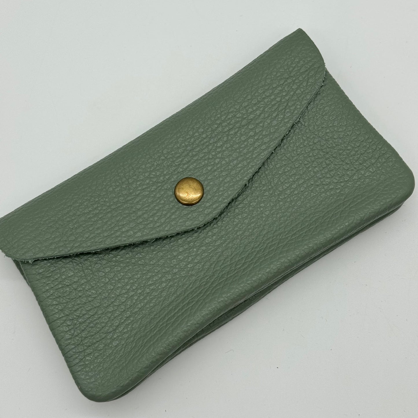 Leather Popper Purse