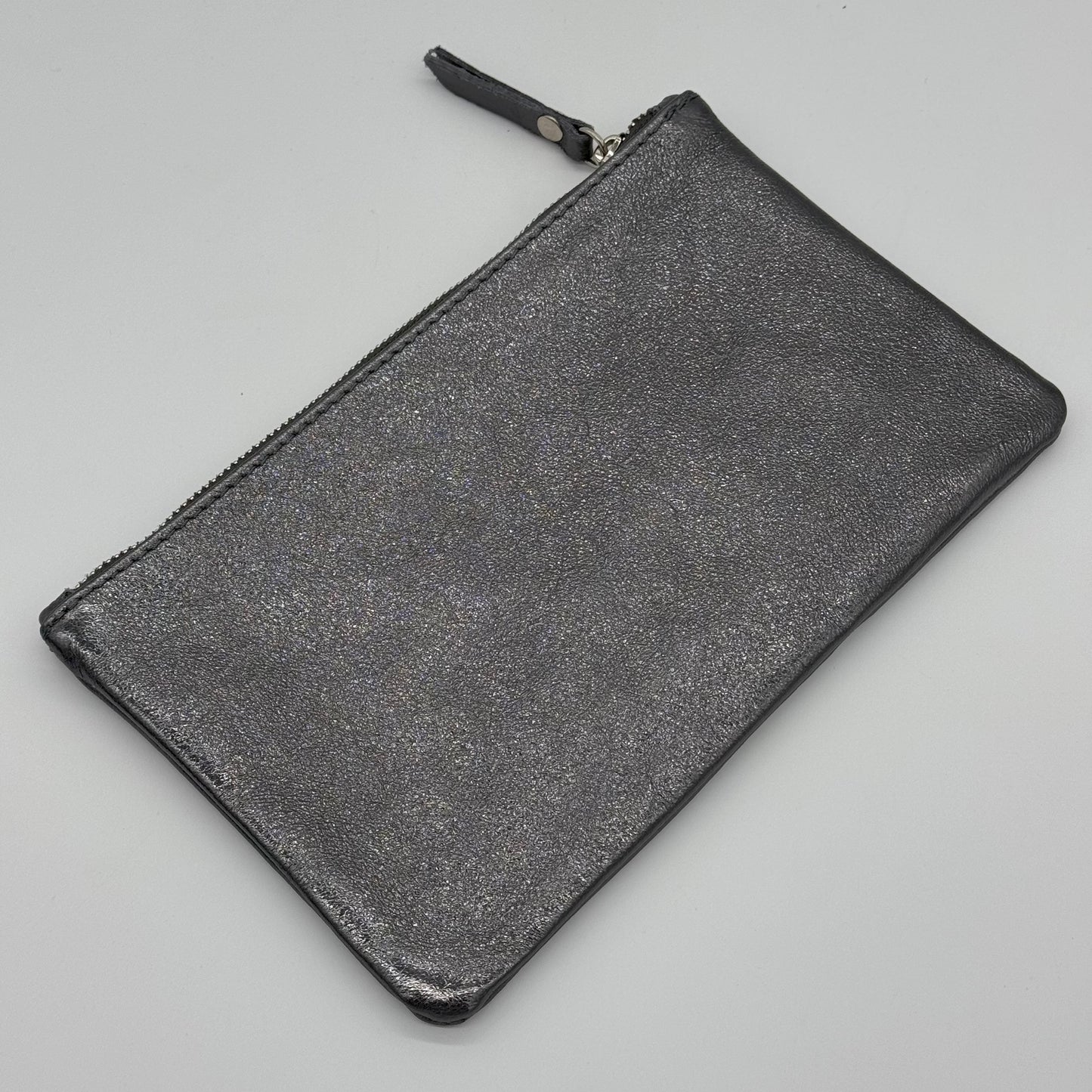 Leather Accessory Zipped Pouch