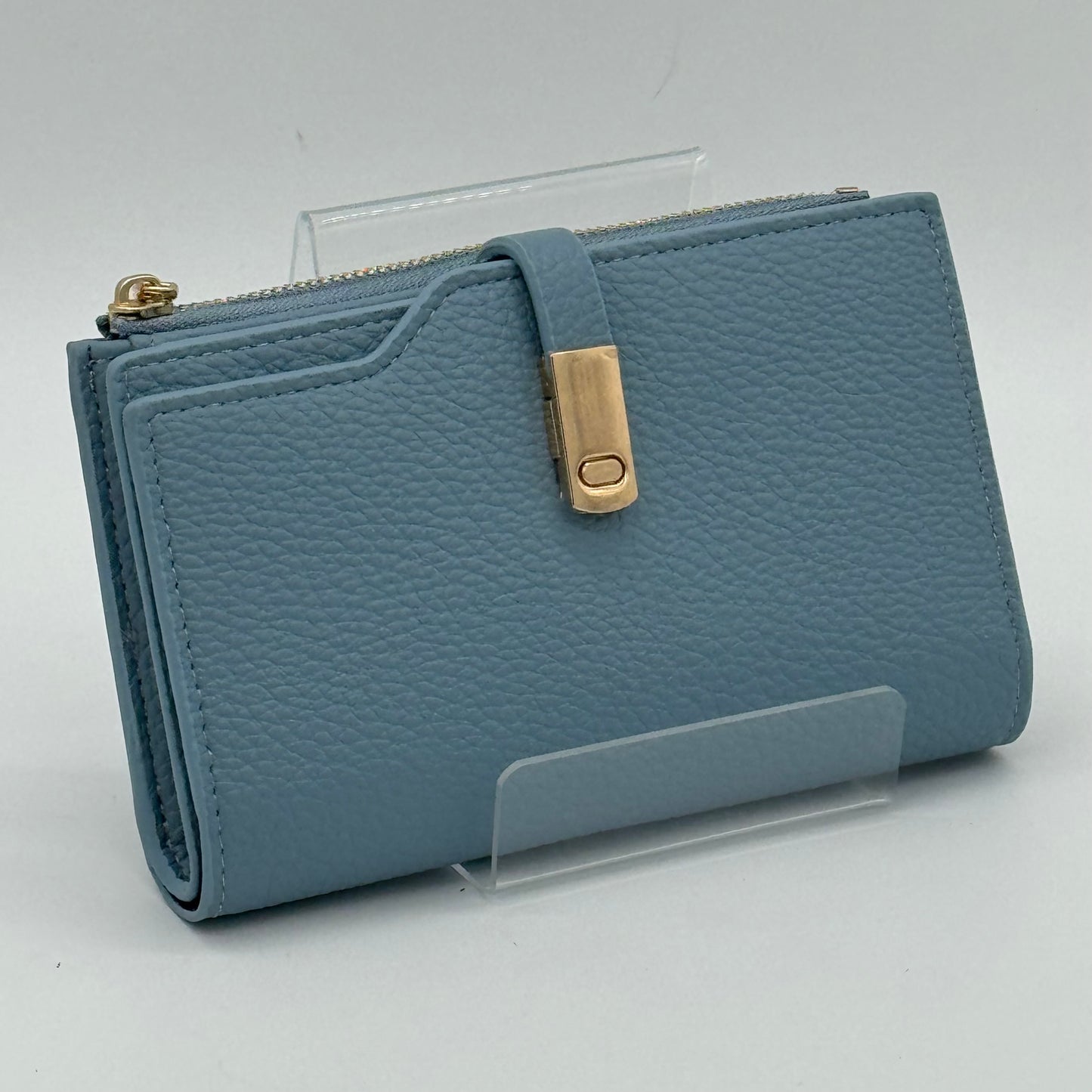 Faux Leather RFID Bifold Purse