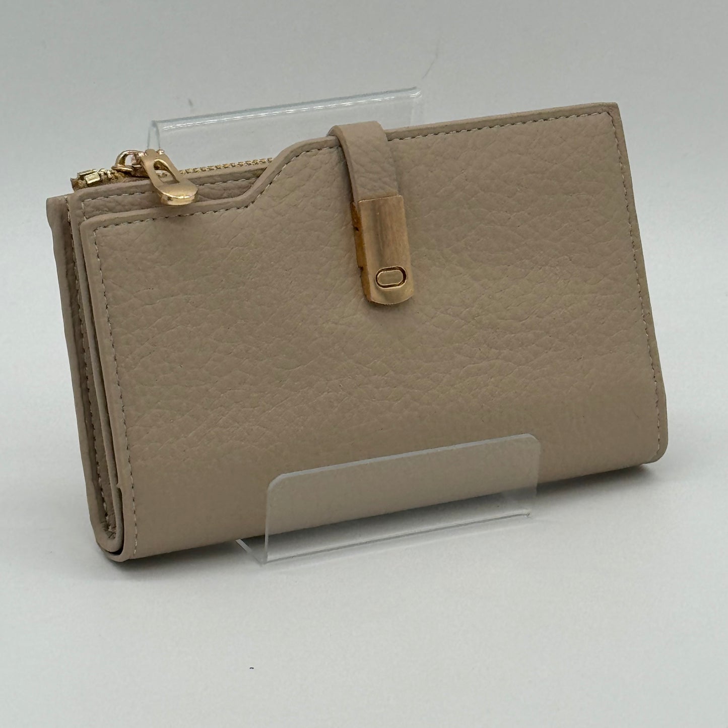 Faux Leather RFID Bifold Purse