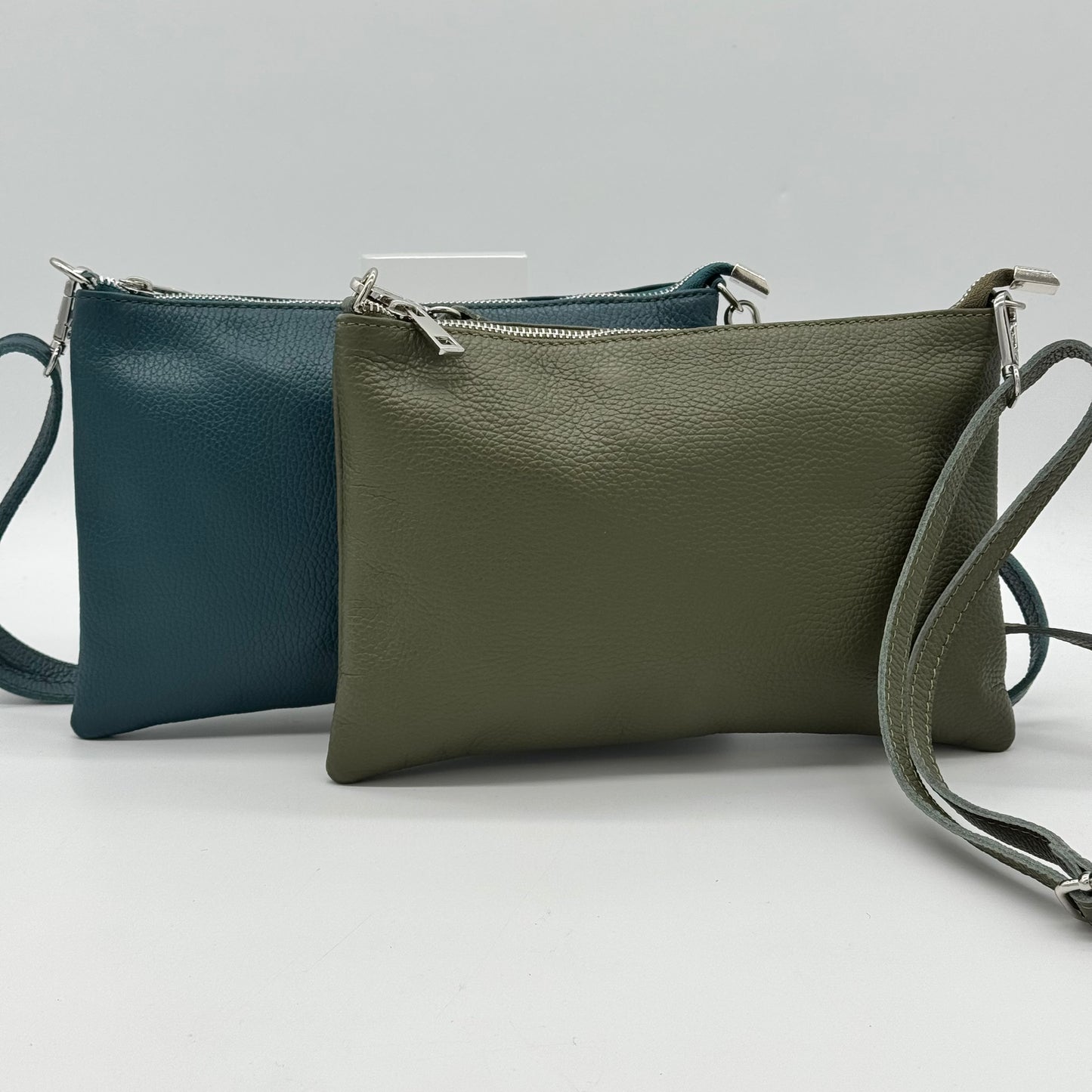 Leather Slim Crossbody Bag