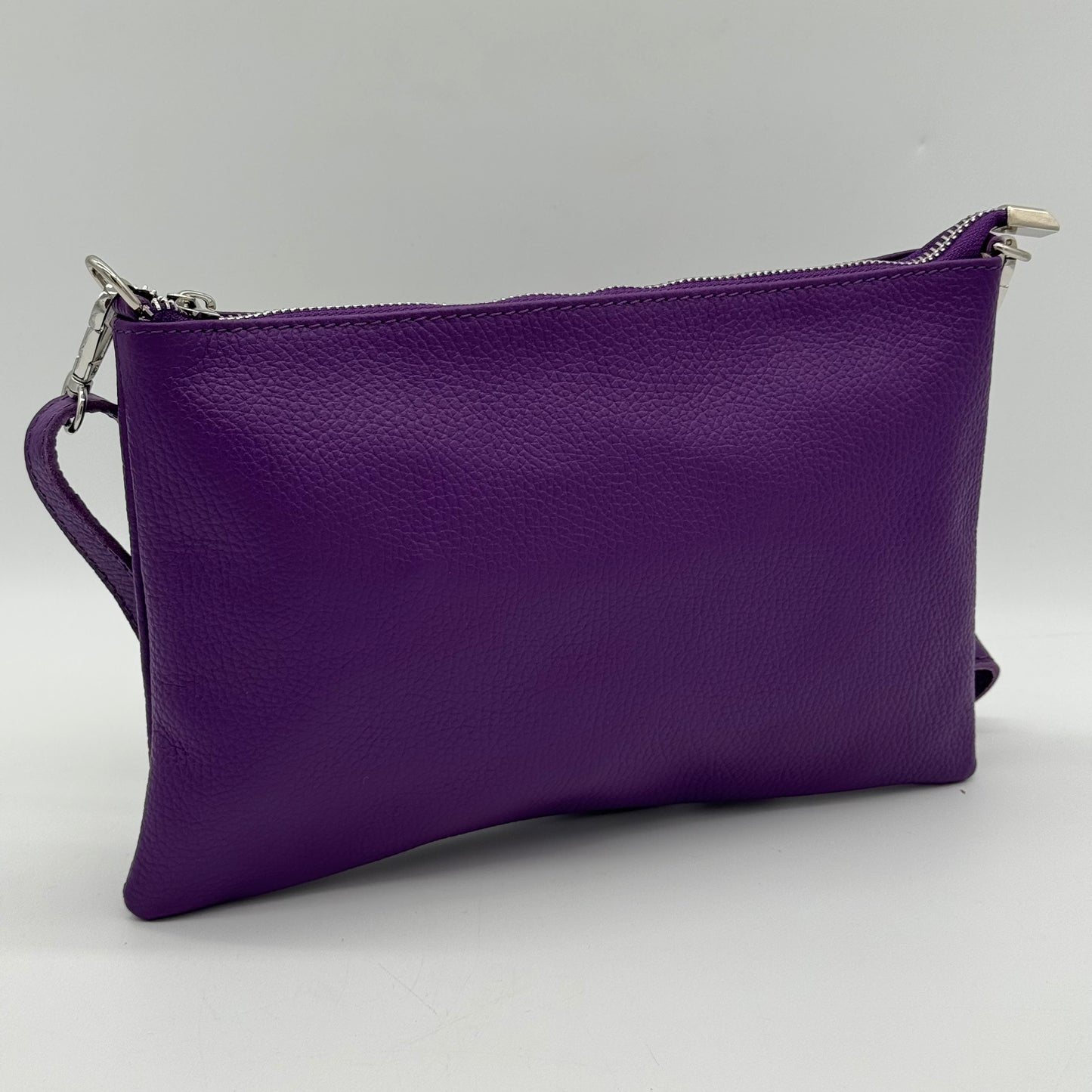 Leather Slim Crossbody Bag