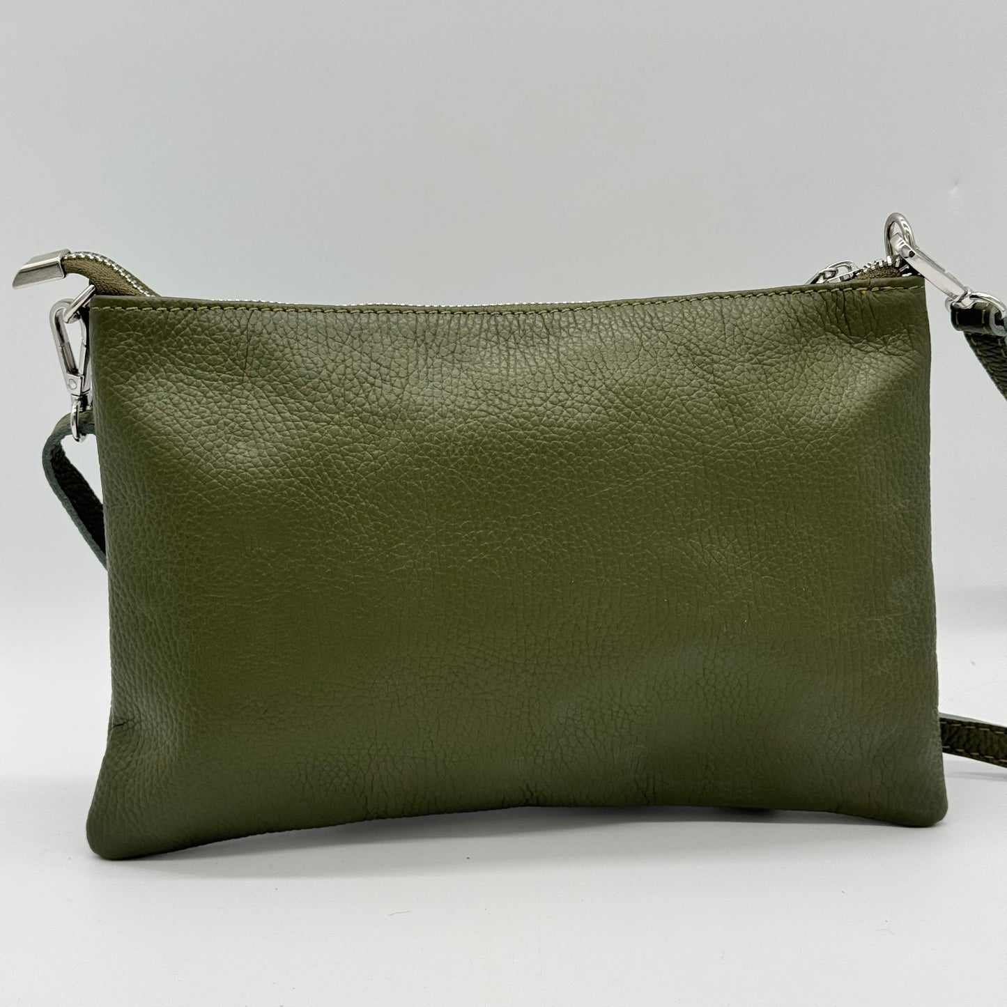 Leather Slim Crossbody Bag