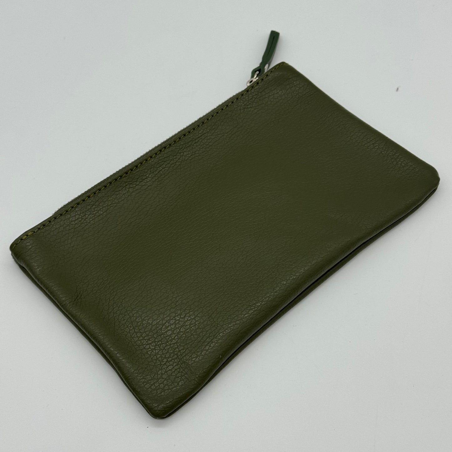 Leather Accessory Zipped Pouch