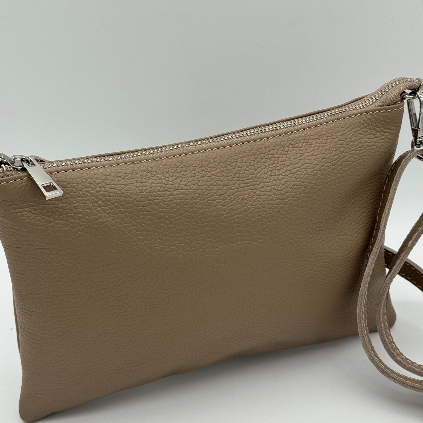 Leather Slim Crossbody Bag