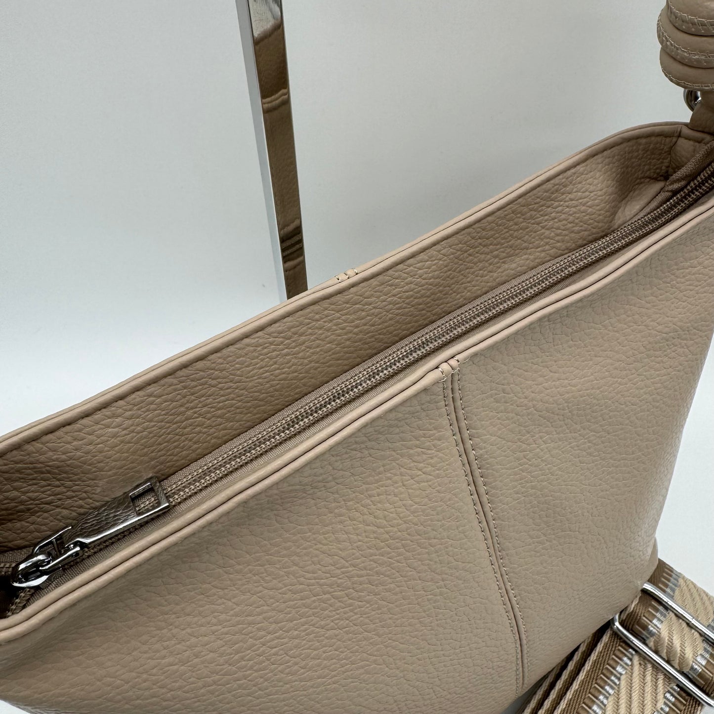 Faux Leather Knot Crossbody Bag
