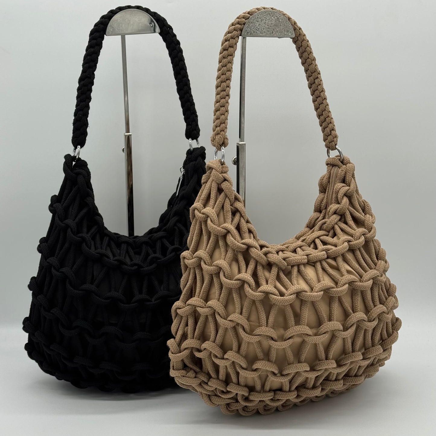 Chunky Crochet Shoulder/Crossbody Bag