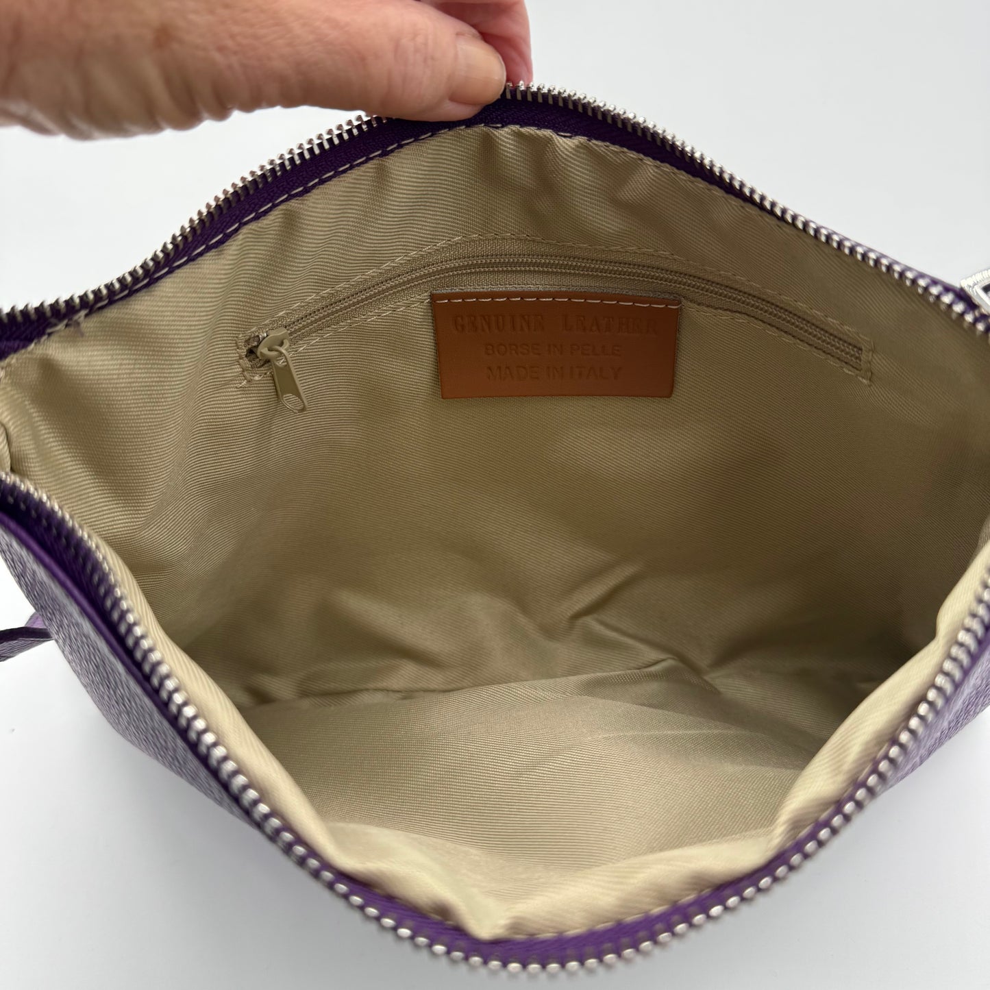 Leather Slim Crossbody Bag