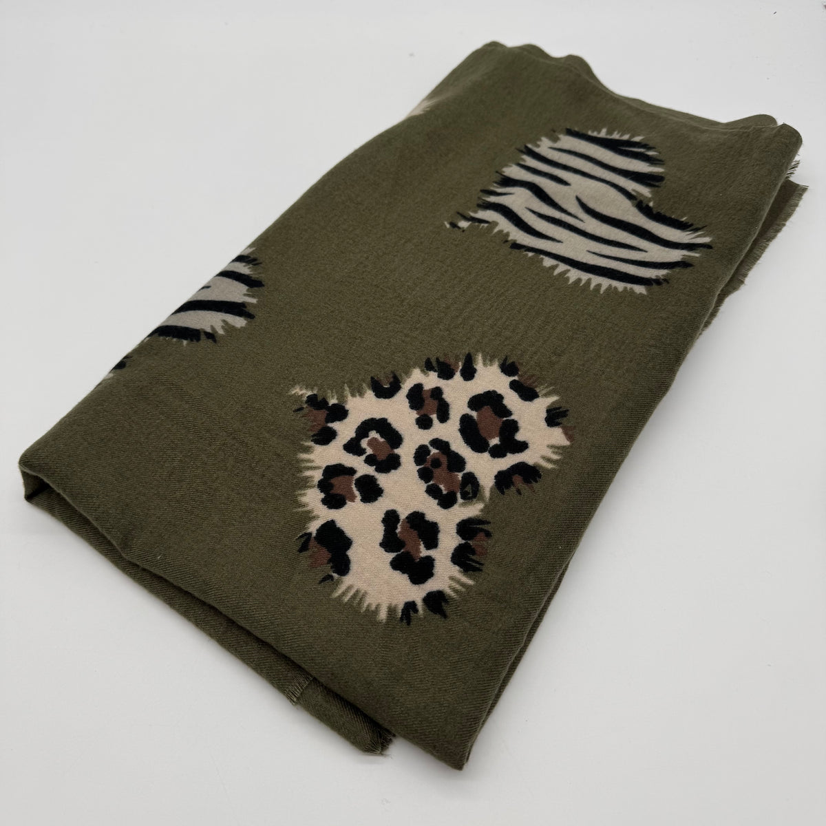 Heart Print Scarf