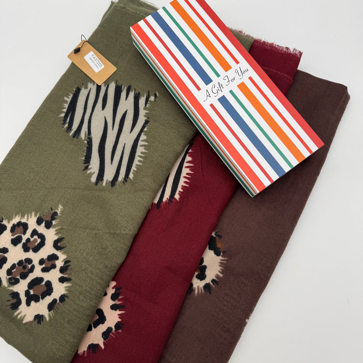 Heart Print Scarf