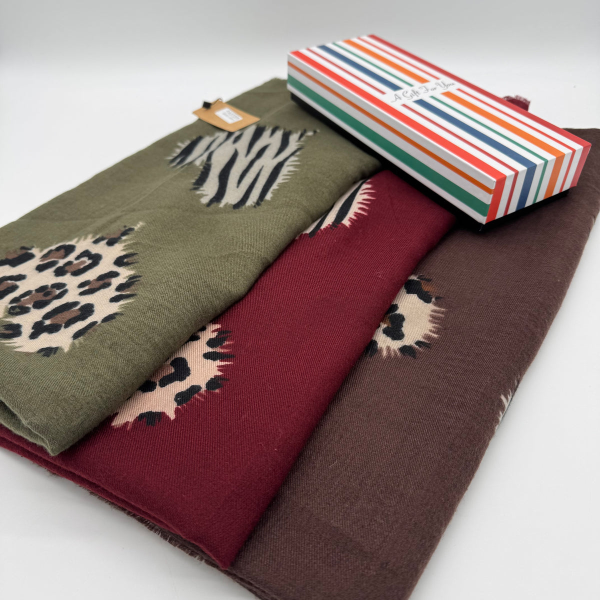 Heart Print Scarf