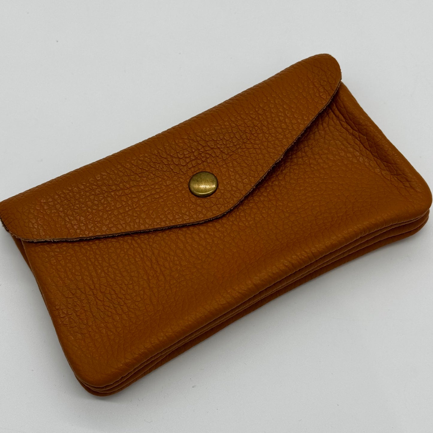 Leather Popper Purse