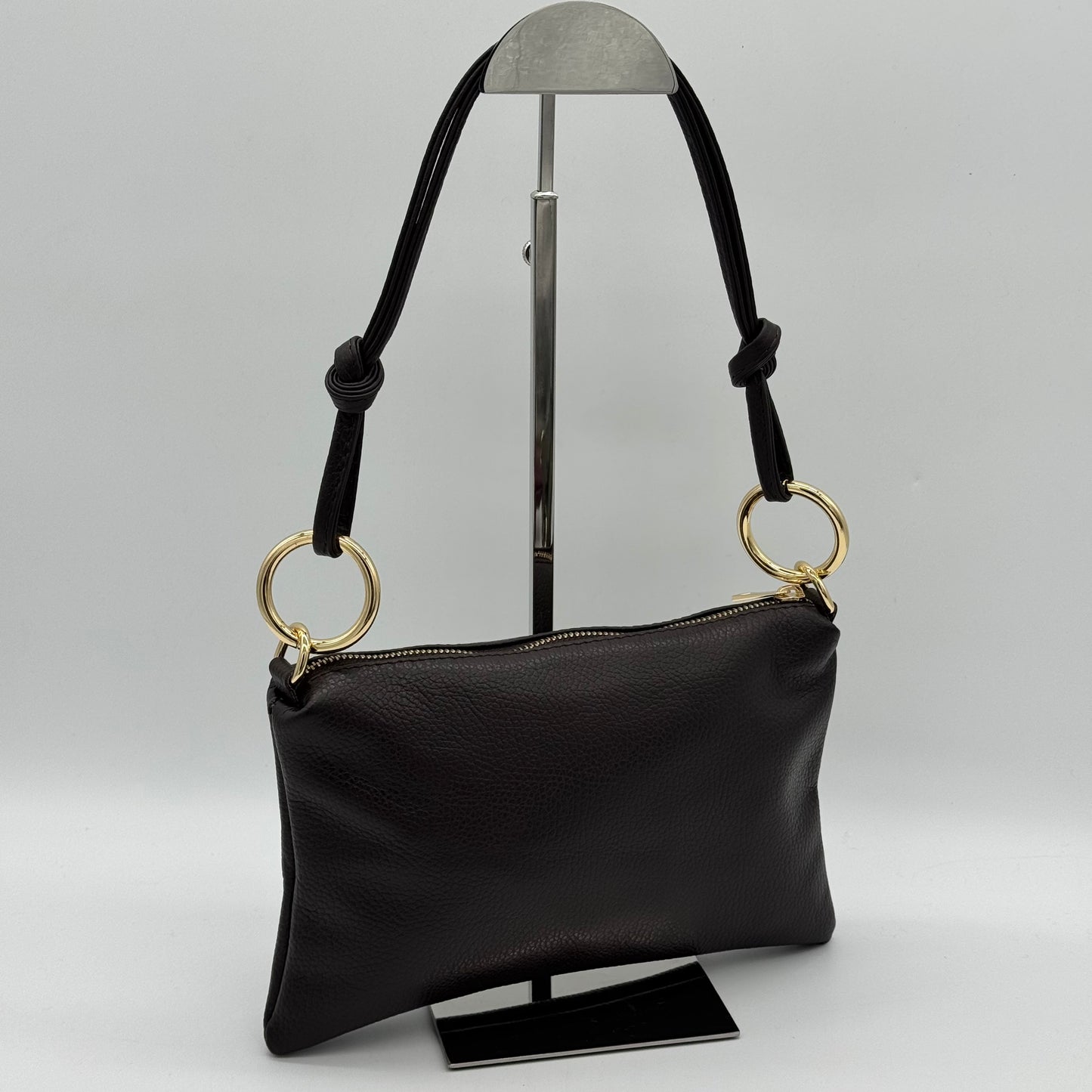 Leather Slim Shoulder Crossbody Bag