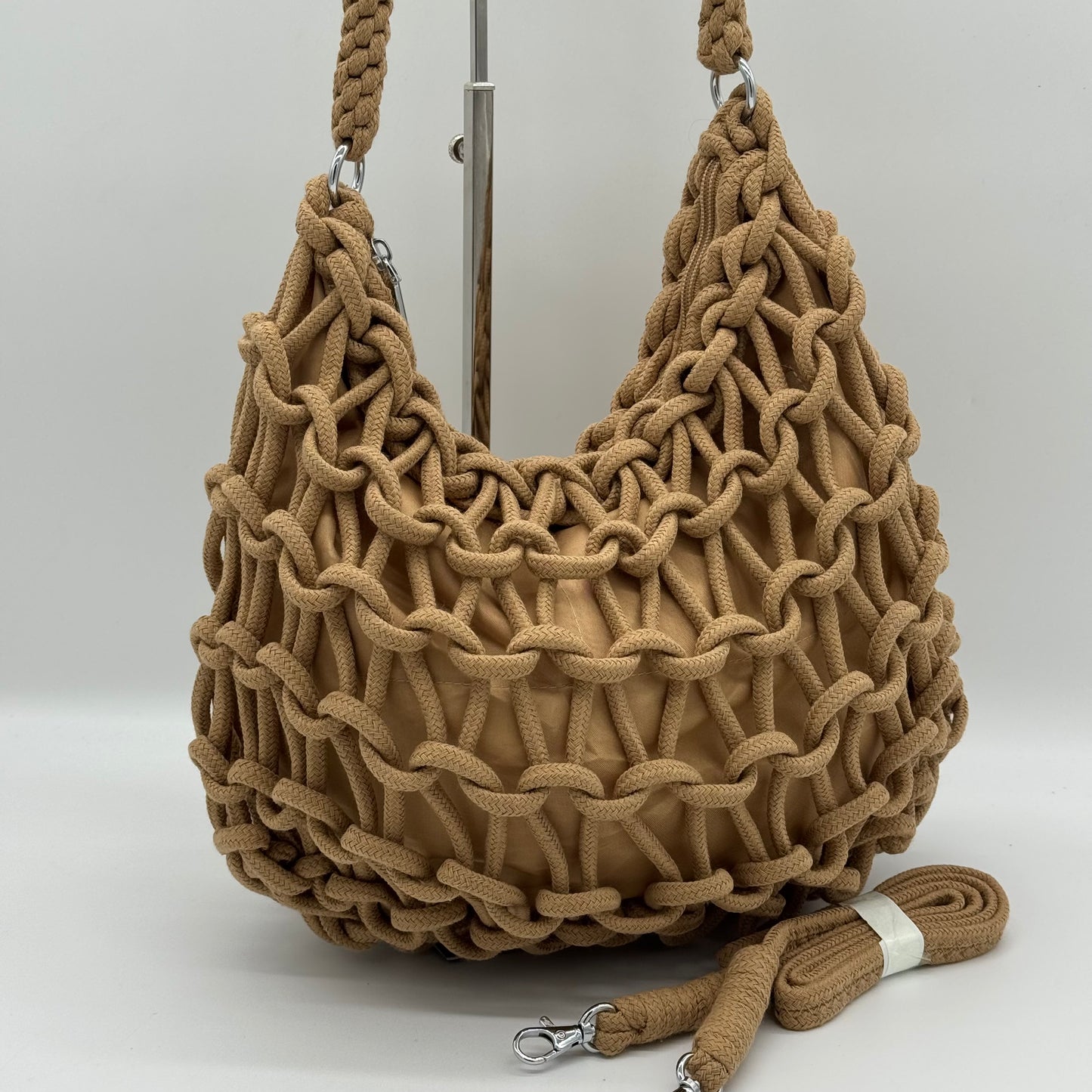 Chunky Crochet Shoulder/Crossbody Bag