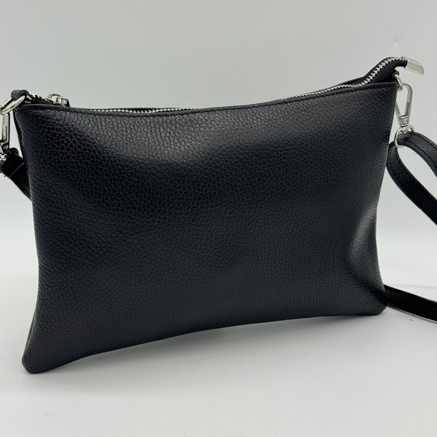 Leather Slim Crossbody Bag