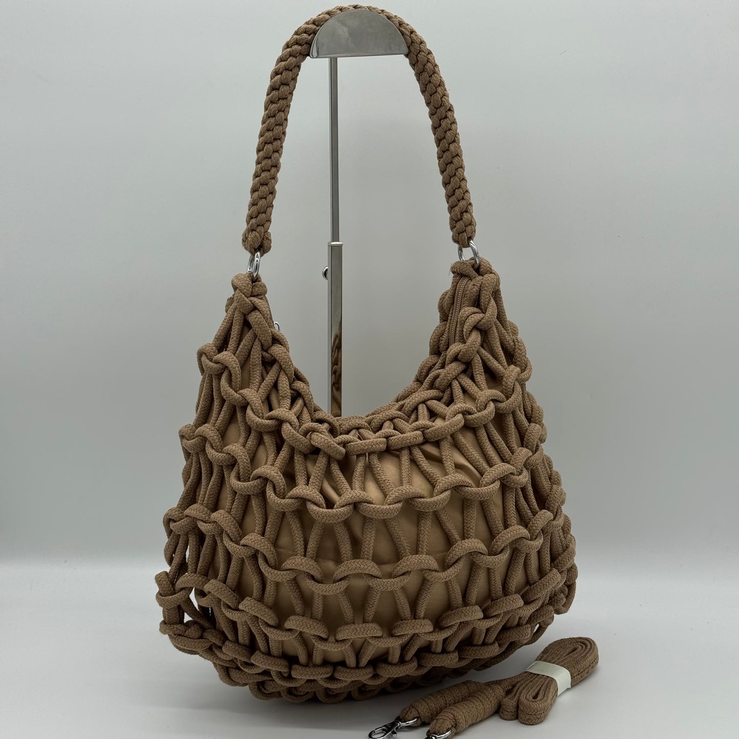 Chunky Crochet Shoulder/Crossbody Bag