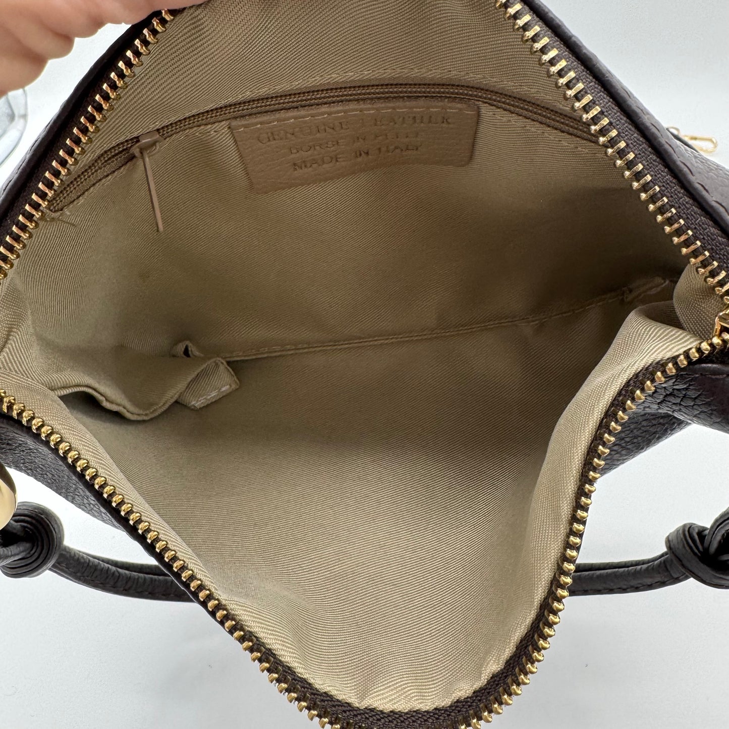 Leather Slim Shoulder Crossbody Bag